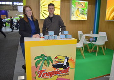 Tropical Republic's Veronika Larina and Denys Vlasov are Ukrainians who are based in Ecuador who started exporting before the war with Russia to Soviet countries. They say it is now 'tricky' while they are looking to expand exports to the Middle East, Turkey etc.